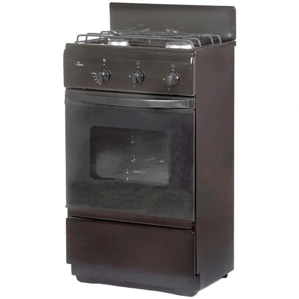 Плита газовая Flama CG 3202 B, 50 см, 2 конфорки, 30 л, коричневый