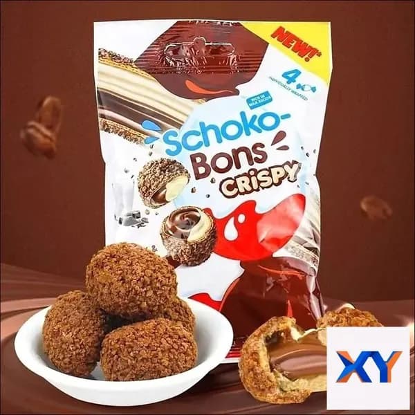 Набор 1 пачки Киндер Шоко Бонс Криспи ( Schoko-Bons Crispy) 22.4 г