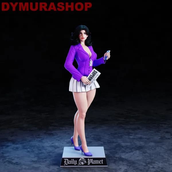 Фигурка Коллекционная Неокрашенная 0646 Lois Lane Одетая 1/22