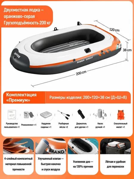 Лодка, 200 см
