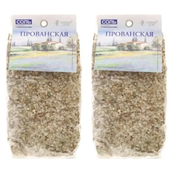 Пряный Дом Соль пищевая Прованская, с компонентами, 200 г, 2 шт