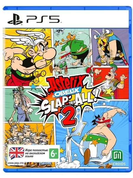 Игра для PS5: Asterix & Obelix Slap Them All! 2 Стандартное издание (Диск) (PlayStation 5, Английская версия)