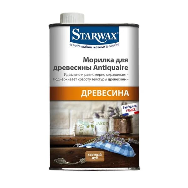 Морилка для древесины Starwax Antiquaire светлый дуб 500 мл