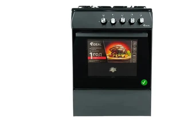 Плита IDEAL L 110 Econom ГК антрацит