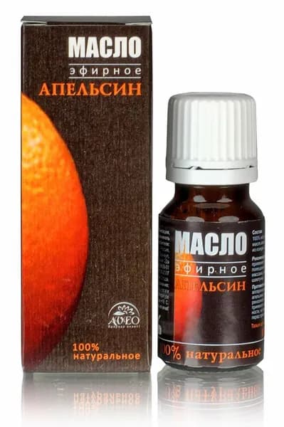 Эфирное масло Aveo "Апельсин", 100% натуральное, 10 мл
