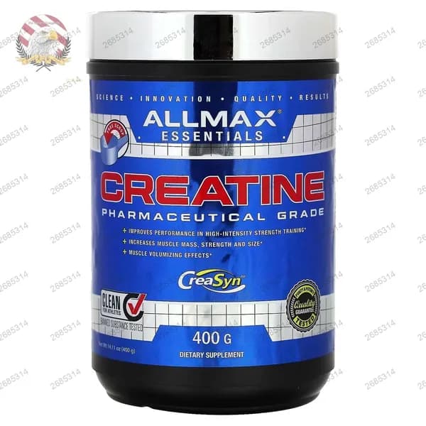 ALLMAX, чистый тонкодисперсный моногидрат креатина, 400 г