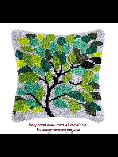 Ковровая вышивка Древо 40*40 набор