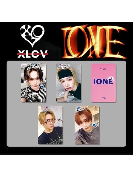 Фотокарточки I ONE Коллекционные карты Подарок для фаната K-pop XLOV карточки