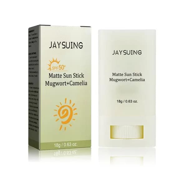 Солнцезащитный крем для лица и тела Матовый солнцезащитный стик SPF50+ УФ-защита освежающий