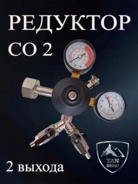 Редуктор углекислотный УР-5-3М2-112 2 выхода