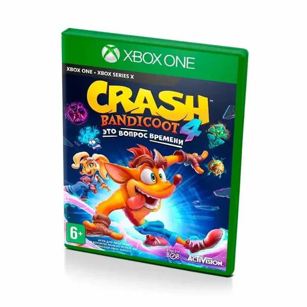 Игра Crash Bandicoot 4 Это Вопрос Времени (русские субтитры). Товар уцененный