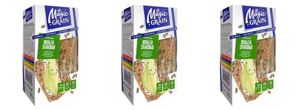 Хлебный спас Хлебцы Magic Grain Мультизлаковые с тыквенными семечками,160 гр,3 шт//