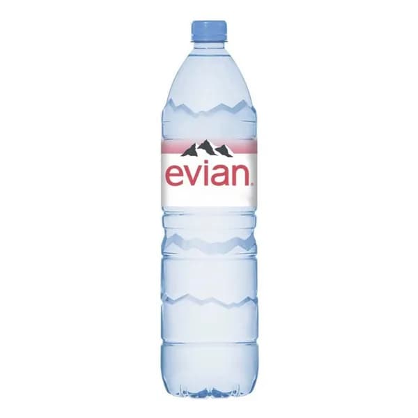 Вода минеральная Evian негазированная 1,5 л