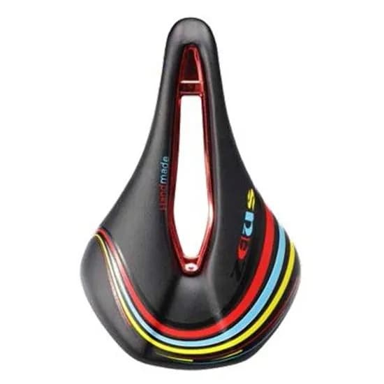 Седло ZEUS Z-S50 MTB Sport 245*150mm,рельсы сталь,анатомическое,черное,250гр (H000017581)