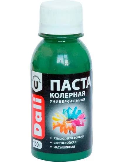 Колерная паста универсальный "DALI" /оливковый/ 0,1 кг