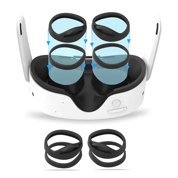 Защитный комплект для линз VR-гарнитуры Meta Quest 3S с затемняющими прокладками