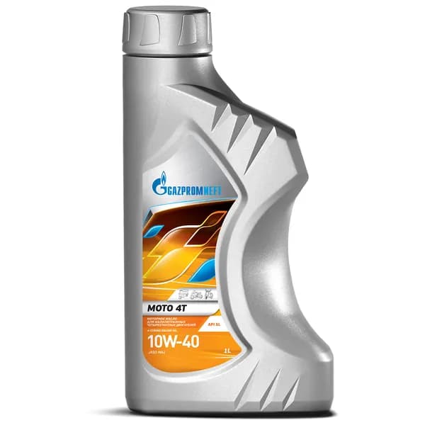 Gazpromneft MOTO 4T 10W-40 Масло моторное, Полусинтетическое, 1 л