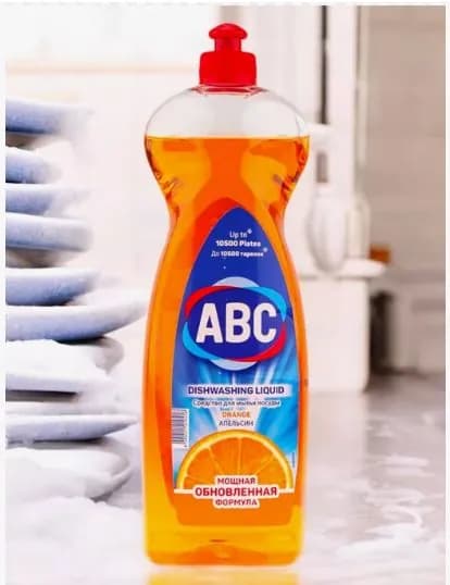 ABC Гель для мытья посуды Апельсин 750 гр