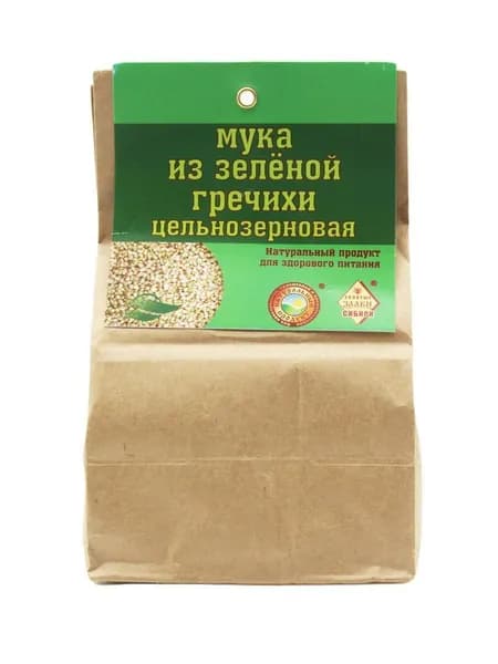 Мука из зелёной гречки 350г