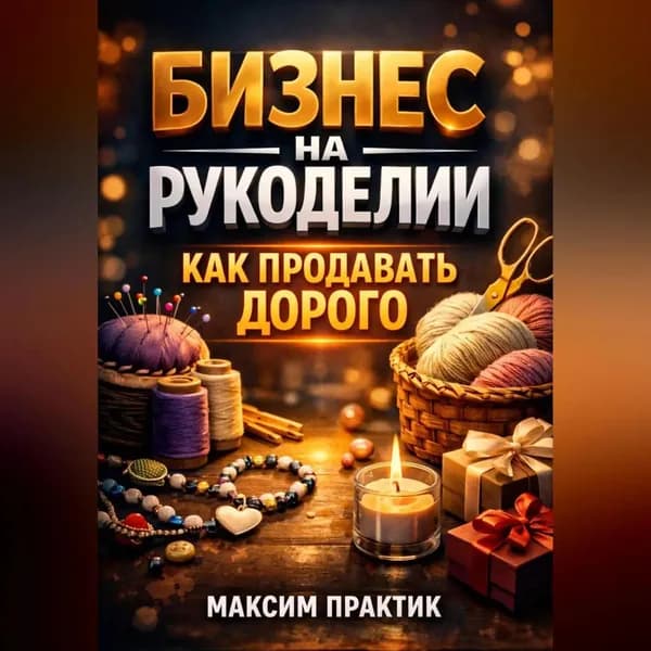 Бизнес на рукоделии Как продавать дорого | Практик Максим | Электронная аудиокнига