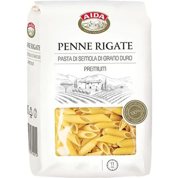 Макаронные изделия Aida Penne rigate Перья рифленые 450 г