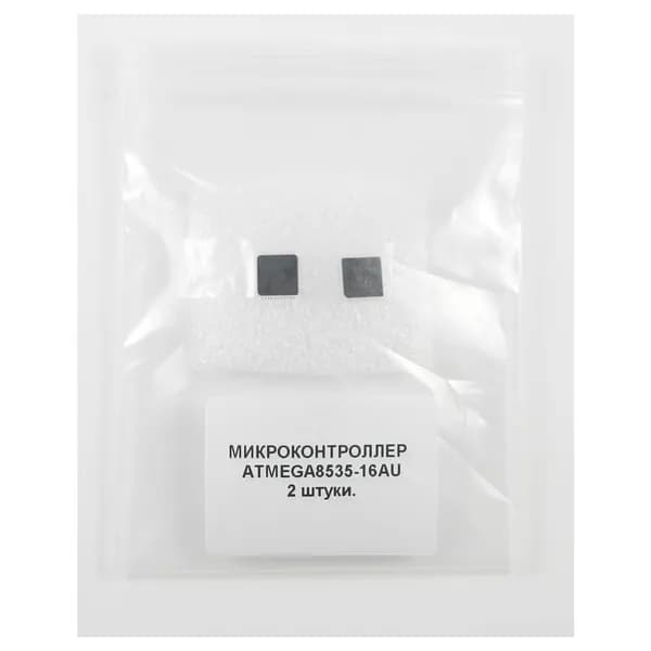 Микроконтроллер ATMEGA8535-16AU, Микроконтроллер 8-бит AVR, TQFP44, (оригинал)