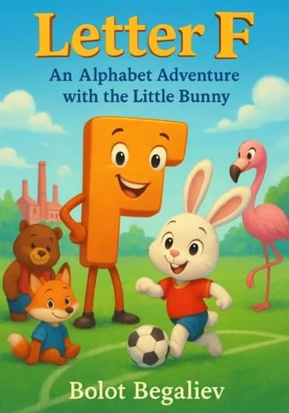 Letter F an Alphabet Adventure With the little bunny | Bolot Begaliev | Электронная книга
