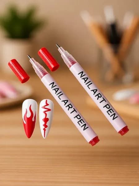 12-цветные маркеры для нейл-арта 0.5 мм, R