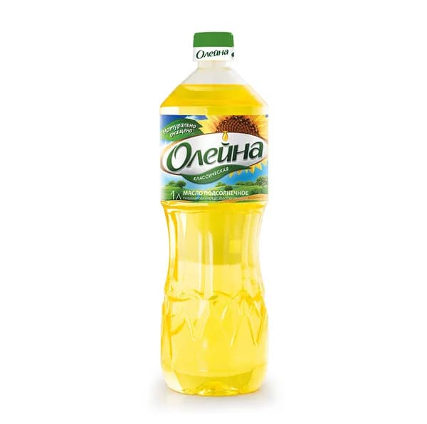 Масло подсолнечное, Олейна , 1 л, Россия