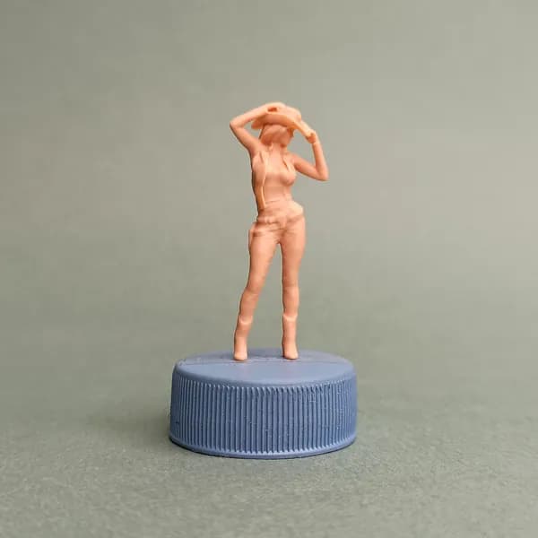 Cowgirl. Фигурка в масштабе 1/43.