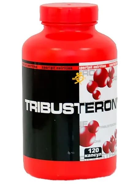 Трибустерон 0,605 г 120 капс, SportPit, Tribusterone, Бустер для набора мышечной массы, повышение потенции