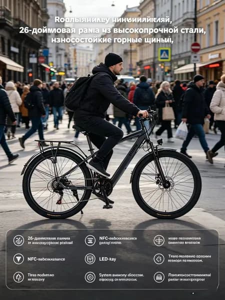 Электровелосипед, 350 Вт