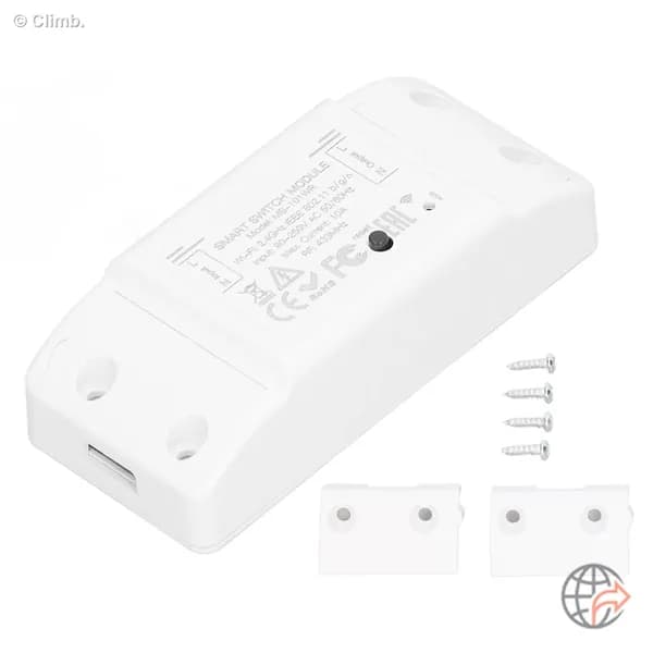 Умный выключатель Tuya, MS-101WR, WiFi+RF433, дистанционное управление со смартфона, 90-250V