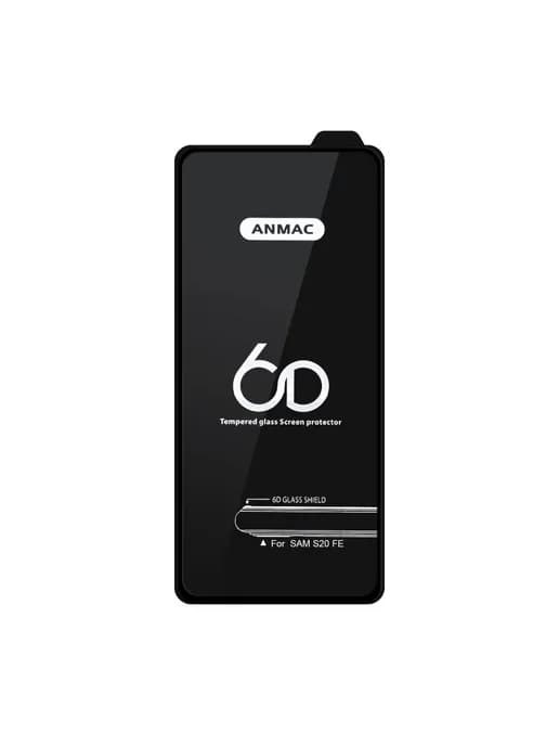 Прочное защитное стекло для смартфона 6D черное
