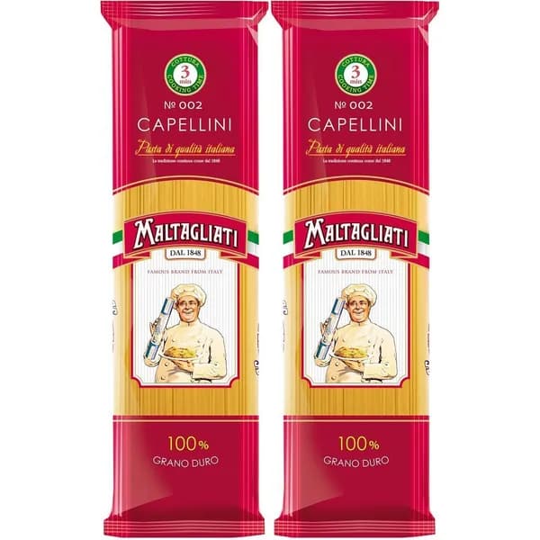 Макаронные изделия Maltagliati Капеллини 450 г, набор: 2 штуки