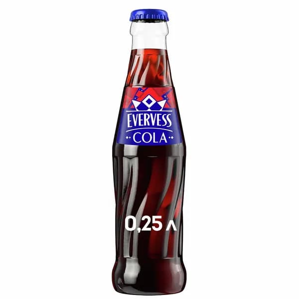 Напиток Evervess Cola газированный, 250мл
