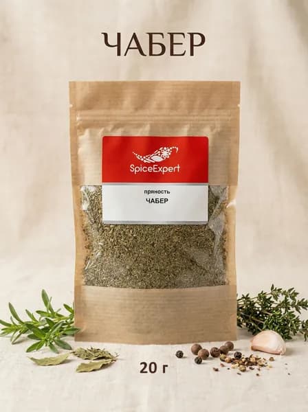 Чабер приправа, сушеный цитрон SpiceExpert, 20 гр