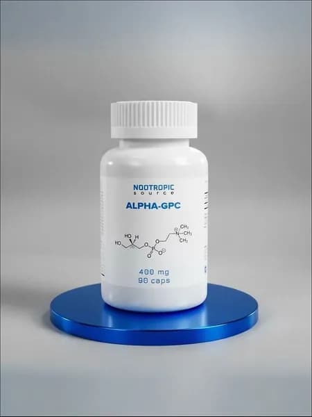 Альфа-ГПС Alpha-GPC 400 мг 90 капсул Nootropic Source