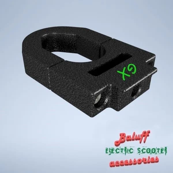 Крепление 1 фары Arctic для самоката Kugoo Kirin GX, iBalance Athlet, iBalance Bandit