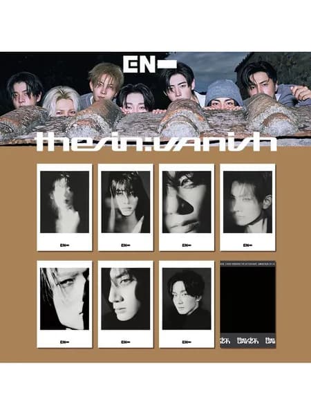 Фотокарточки THE SIN VANISH Коллекционные карты Подарок для фаната K-pop ENHYPEN карточки
