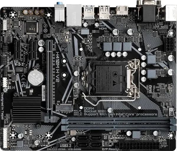 Gigabyte H410M H V2 DDR4, LGA 1200, DDR4, Материнская плата