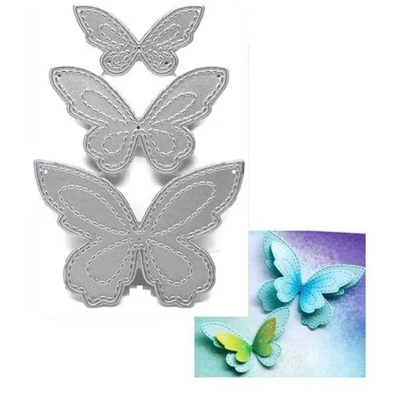 Форма для ножей тиснения своими руками-A963 Butterfly