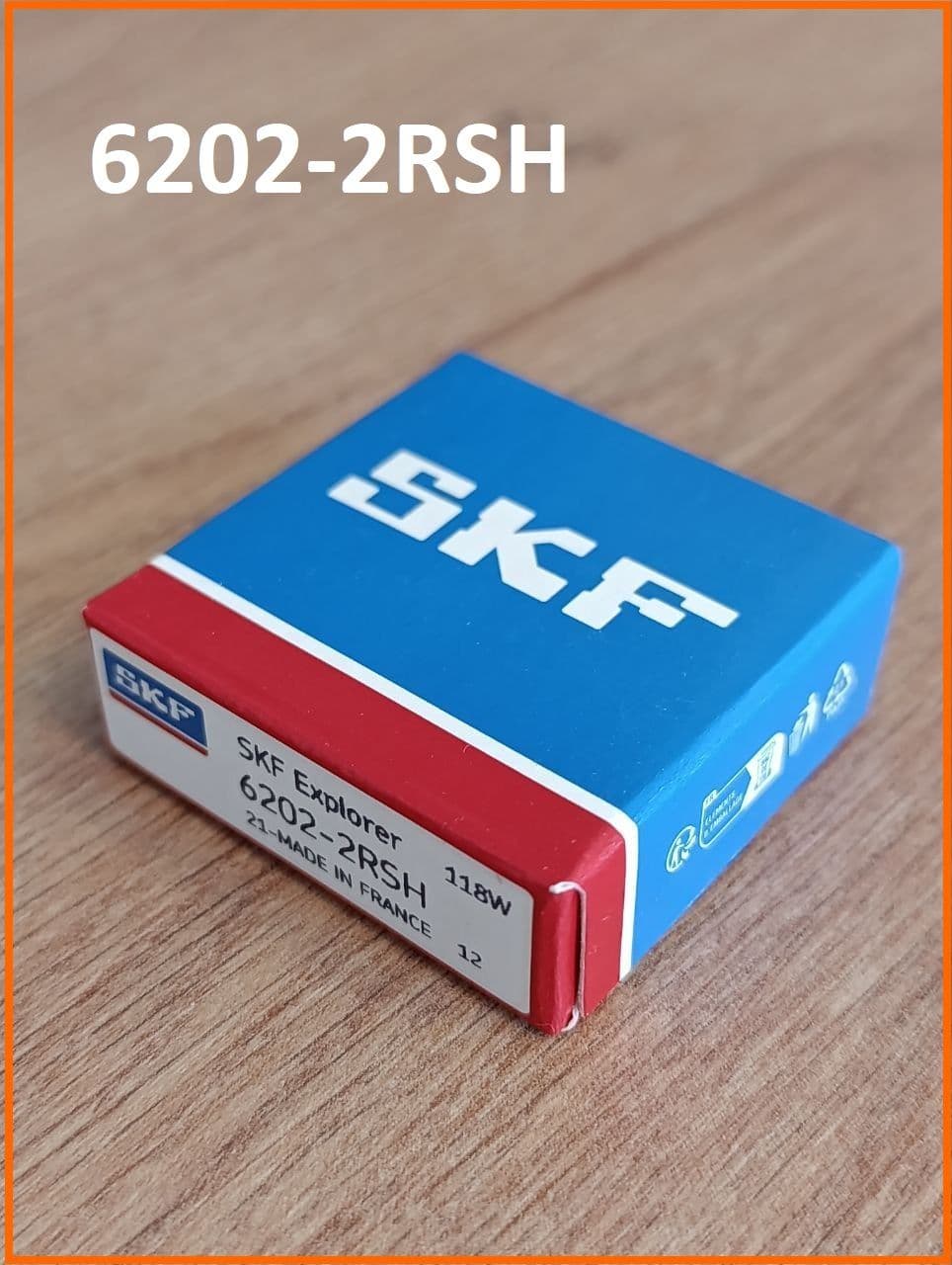 SKF 6202-2RSH подшипник универсальный, 15х35х11мм, 1 штука