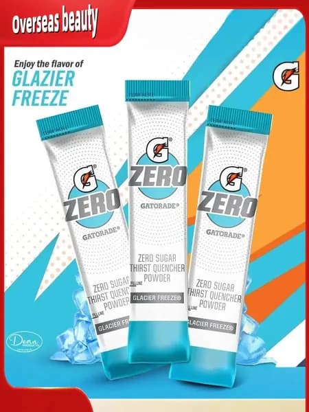 Изотонический стик Gatorade Third Quashed Powder Stick 10 упаковок с нулевым вкусом черники