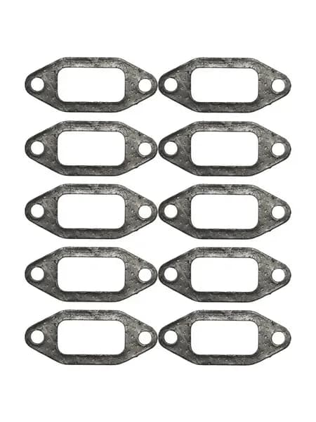 10 шт. прокладка глушителя для Husqvarna 362 365 371 372 372XP 385 390 #503 77 59-01 замена 503 77 59-01
