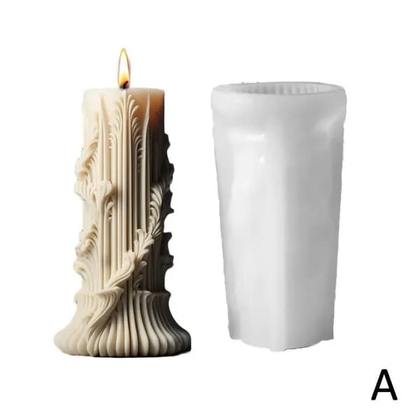 Цилиндрическая ароматическая свеча Силиконовая форма своими руками в подарок