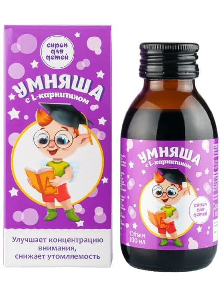 Алфит плюс Сироп для детей Умняша 100мл