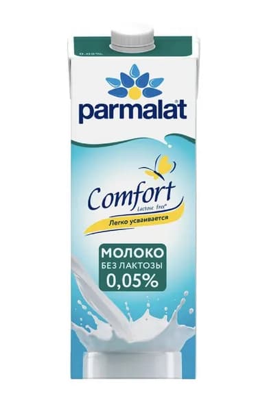 Parmalat Молоко 0.05% 12шт.