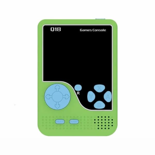 Портативная игровая система, портативная ретро консоль, тонкий видео консоль, Зеленый