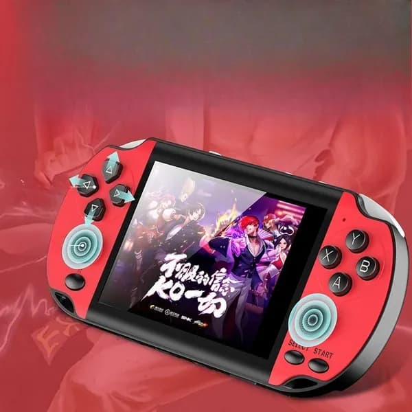 Детская портативная консоль X7S 3.5 дюйма: аркады, GBA ретро игры, 2 игрока, компактный HD экран (стиль ретро)